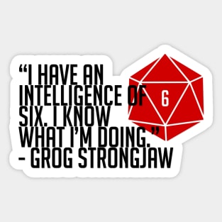 dungeons and dragons Sticker